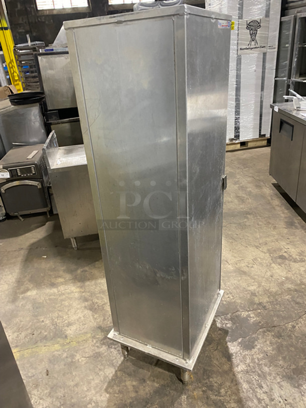Lockwood Commercial Single Door Enclosed Pan Transport Rack! Solid Stainless Steel! On Legs! Model: CA60RR25 - Image 3 of 7