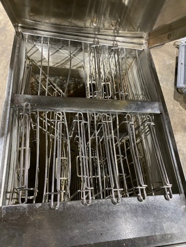 Frymaster Commercial Natural Gas Powered Commercial Pasta Cooker/Rethermalizer! With Backsplash! All Stainless Steel! WORKING WHEN REMOVED! Model: FBCR18CSE SN: 1208HR0002 - Image 5 of 8