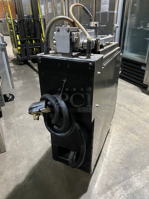 Garland Commercial Electric Powered Dual Side Hamburger Press/Clamshell Broiler! All Stainless Steel! On Casters! Model: CXBE12 SN: 1403100100957 208V 60HZ 3 Phase - Image 4 of 9