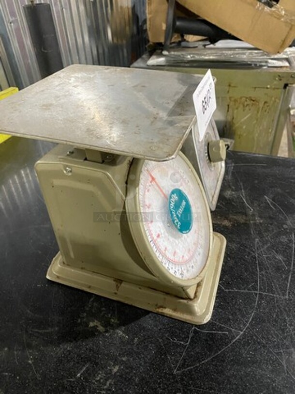 Taylor Countertop Food Scale! 32 OZ Capacity! 25LB Capacity! Stainless Steel Body! 2x Your Bid! - Image 4 of 8