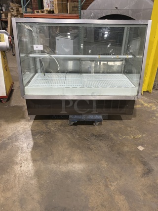 Spartan Model:97048-48R SN:30989! Commercial  Refrigerated Bakery Display Case Merchandiser! 120 Volts, 60 Hz, 1 Phase. 48x35x48!