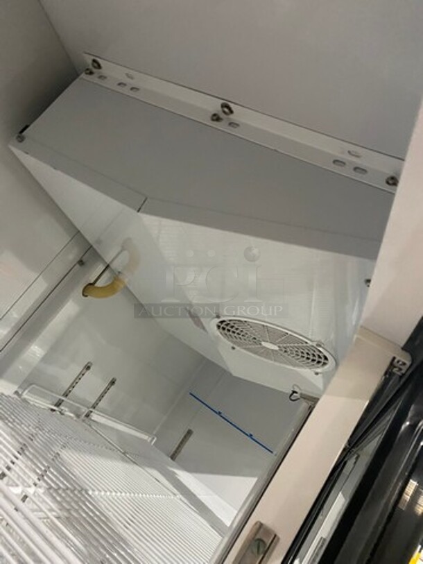 NICE! YUKON 3 Sliding Door Glass Refrigerated Merchandiser Reach In Cooler! Model YGSM-72! On Casters! Voltage 115V-60Hz-1ph! - Image 3 of 8