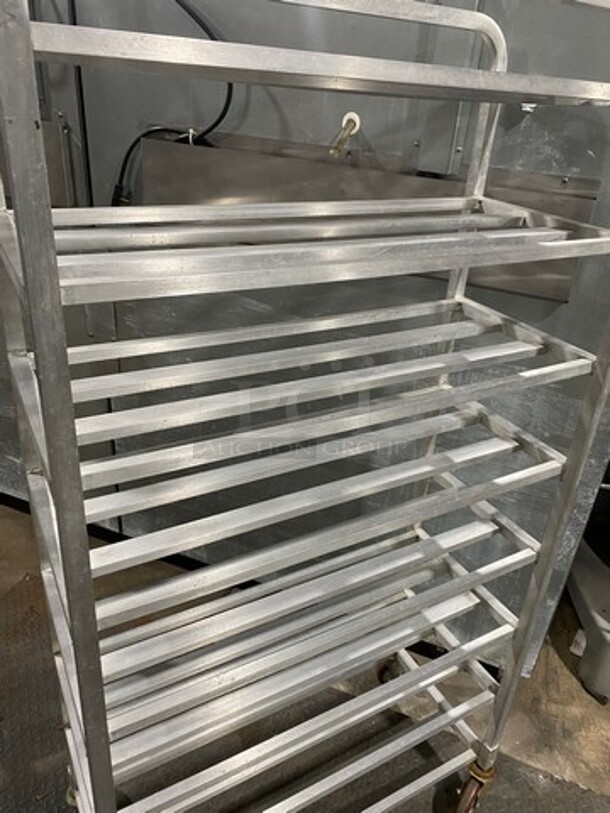 Metal Commercial Pan Transport Rack on Commercial Casters! - Image 5 of 7