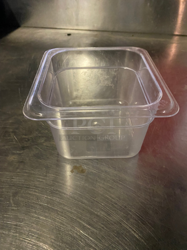 Clear Poly Food Storage Containers! 14x Your Bid! - Image 2 of 5