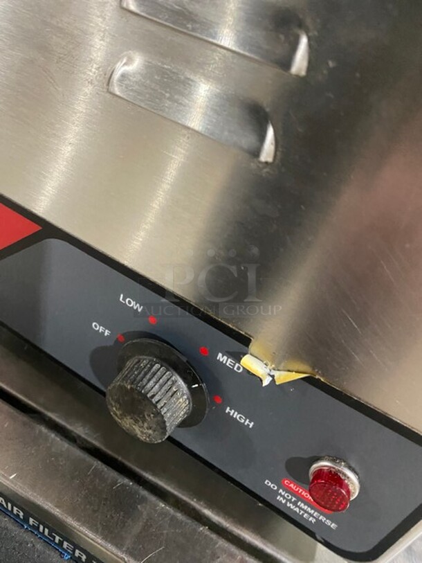 Nemco Commercial Countertop Single Well Food Warmer! All Stainless Steel! Model: 6055A SN: G120427! 120V! - Image 6 of 8