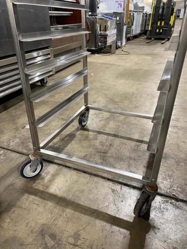 Metal Commercial Pan Transport Rack! On Casters! - Image 4 of 4