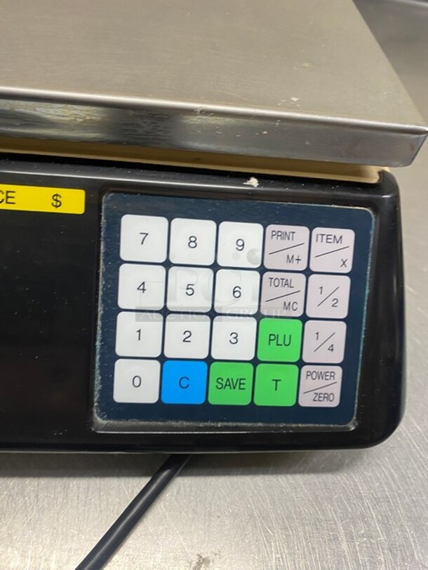 Toshiba Tec Commercial Digital Electronic Scale! MODEL SL2200 120V - Image 6 of 7