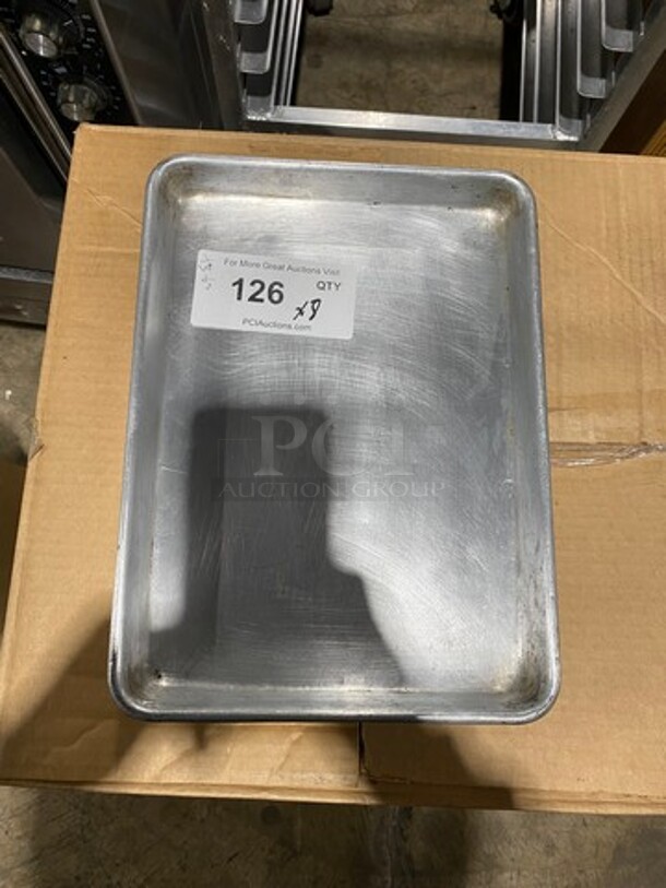 GOOD CONDITION! Quarter Size Baking Sheet Pans! 8x Your Bid! - Image 1 of 7