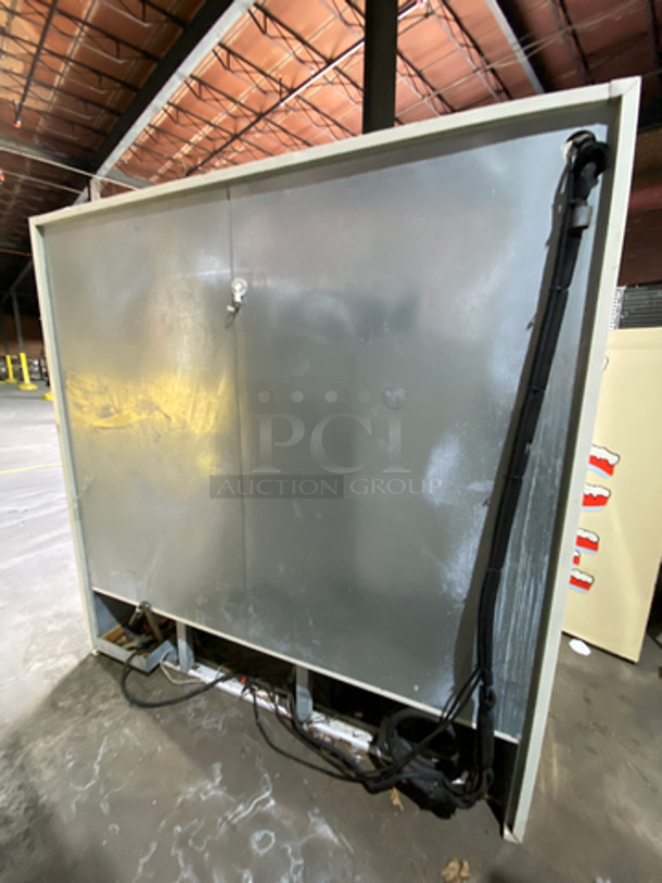National Refrigeration Commercial 3 Door Reach In Freezer Merchandiser! With View Through Doors! With Poly Coated Racks! Model: ULG80BCP-5 115/208/230V 60HZ 1 Phase - Image 4 of 9