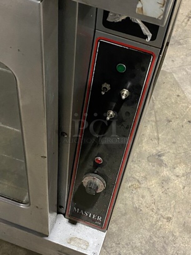 Garland Commercial Gas Powered Double Deck Convection Oven! With View Through Doors! Metal Oven Racks! All Stainless Steel! On Casters! 2x Your Bid Makes One Unit! - Image 8 of 9