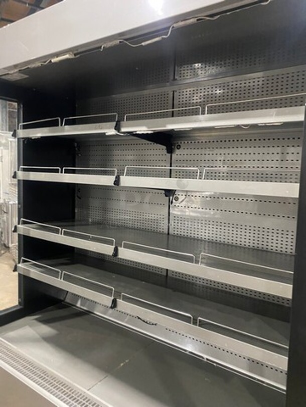 2017 Hydra Kool Commercial Refrigerated Open Grab-N-Go Display Case! Solid Stainless Steel! Model: KGHOF60SA SN: 1740013 120/230V 60HZ 1 Phase - Image 5 of 8