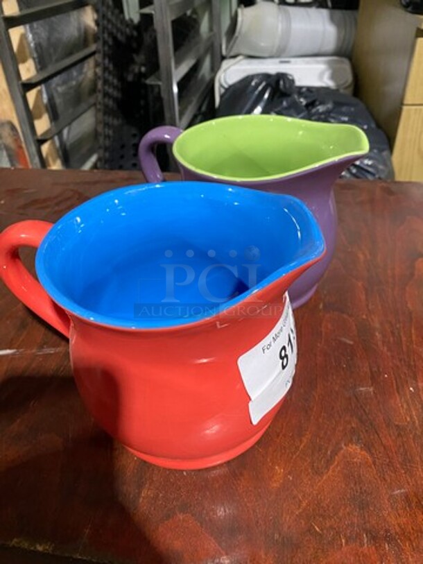 ALL ONE MONEY! Edible Arrangements Ceramic Decorative "Pitcher"! Perfect For Decor/ Arrangements! - Image 2 of 6