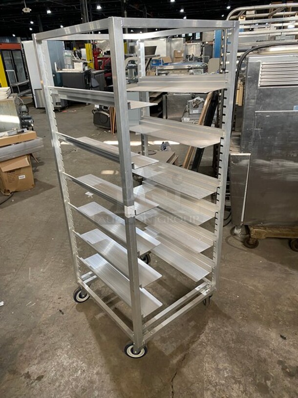 Metal Pan Transport Rack! On Casters! - Image 3 of 5