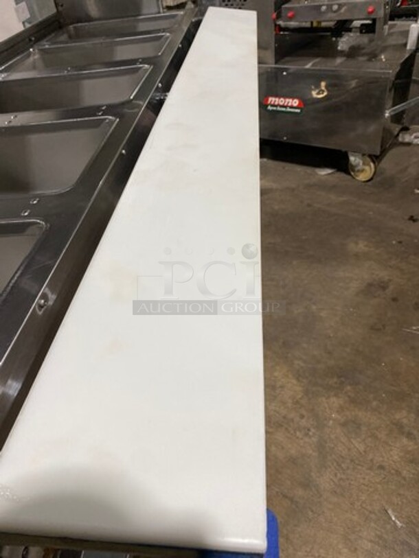 Eagle Commercial Electric Powered 5 Well Steam Table! With Storage Space Underneath! All Stainless Steel! On Casters! Model: YSPHT5 SN: 2008990274 208V 60HZ 1 Phase - Image 7 of 10