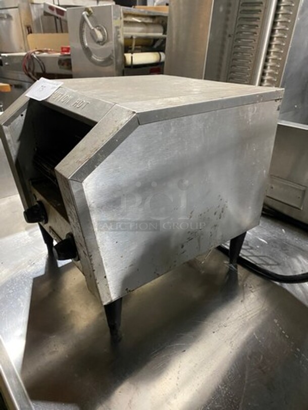 Adcraft Countertop Commercial Conveyor Toaster! All Stainless Steel! On Legs! Model: CYT120 SN: 11201105009 120V - Image 2 of 6