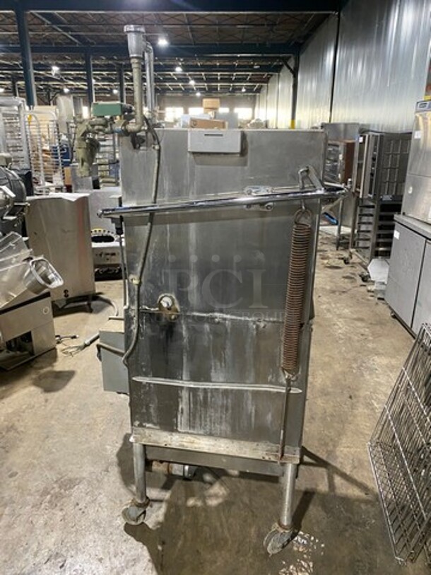 Hobart Commercial Pass-Through Dishwasher! All Stainless Steel! On Casters! Model: AM14C SN: 12102211CF 200/230V 60Hz 3 Phase - Image 3 of 10