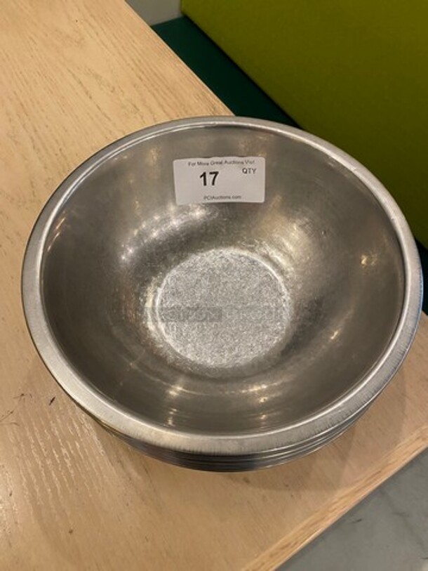 ALL ONE MONEY! Stainless Steel Mixing Bowls! - Image 2 of 4