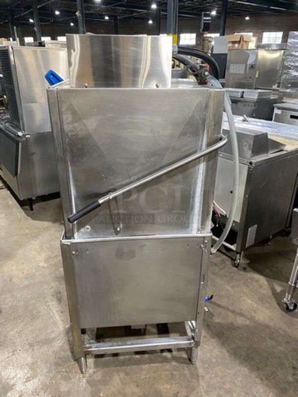 Champion Commercial Pass-Through Dishwasher Machine! All Stainless Steel! On Legs! Model: DH2000 SN: D161214130 208/240V 60HZ 3 Phase - Image 2 of 8