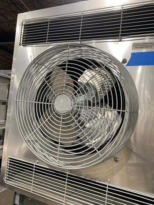 New Never Used Side Mounted Kolpak Compressor Blower Combo For Walk In Cooler! MODEL PC075S2OA SN: 410190589 115V 1PH - Image 5 of 7