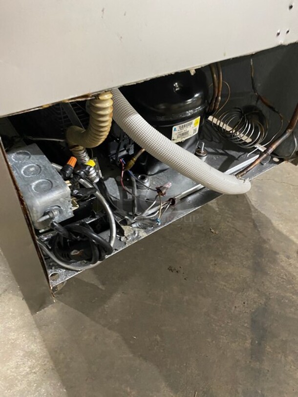 Turbo Air TSF-23SD Stainless Steel Commercial Single Door Reach In Freezer w/ Metal Racks on Commercial Casters! MODEL TSF23SD SN: BE2F0006 115V 1PH - Image 9 of 9