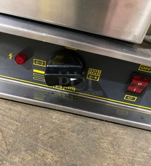 WOW! Robot Coupe Commercial Countertop Electric Powered Rotisserie Oven! All Stainless Steel Body! Working When Removed! - Image 6 of 9