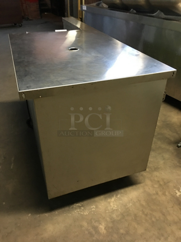 WOW! Stainless Steel Cashiers Counter! With Single Drawer! On Casters! Model: SCS44 SN: 100171401M 120V 60HZ 1 Phase - Image 4 of 7