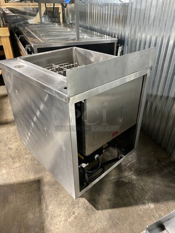 Elkay Commercial Pasta Cooker/ Rethermalizer! With Back Splash! All Stainless Steel! On Legs! WORKING WHEN REMOVED! Model: RTB14SL 208V 3 Phase - Image 3 of 12