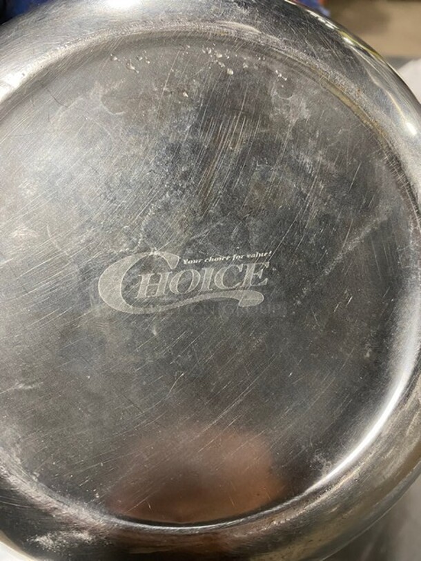 Choice All Stainless Steel Mixing Bowls! 9x Your Bid! - Image 5 of 11