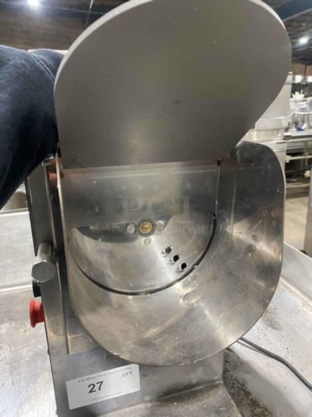 Bimg Commercial Countertop Grater/Mincer! All Stainless Steel! Model: RDA110M60S41 SN: 000005 110V - Image 6 of 8