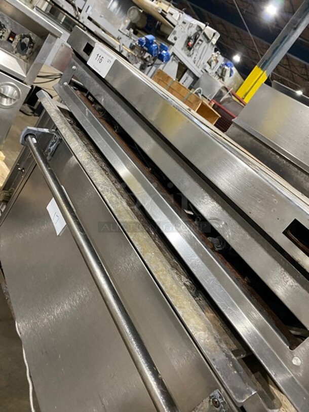 Jade Range Stainless Steel Commercial Natural Gas Powered Flat Top Griddle w/ Convection Oven and Back Splash! On Commercial Casters! - Image 7 of 9
