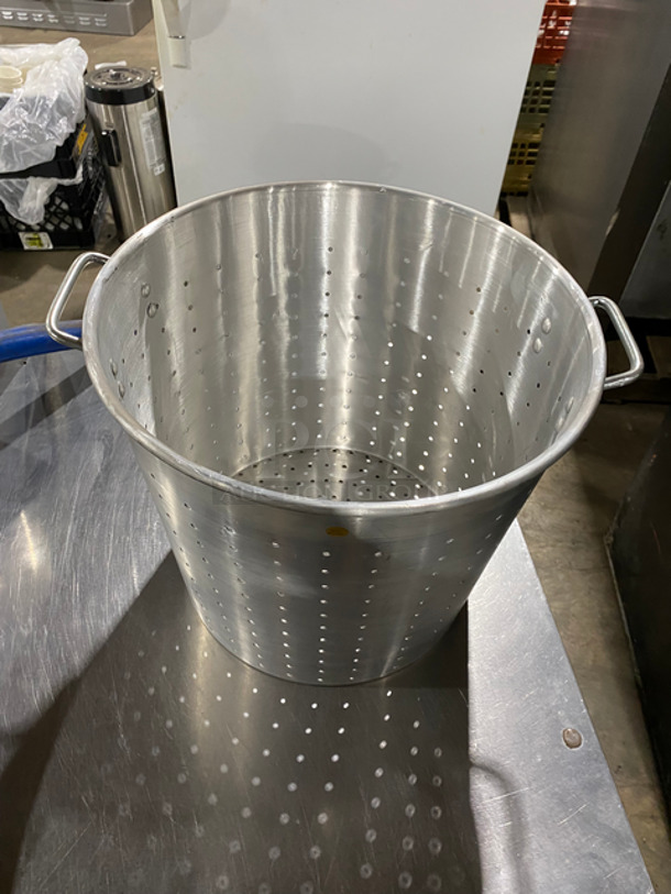Metal Perforated Pot Inserts! With Handles! 2x Your Bid! - Image 6 of 6