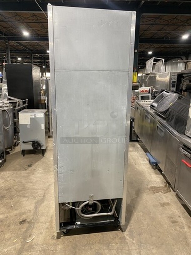 Nice! Turbo Air All Stainless Steel One Reach In Cooler! Maximum Series! Model MSR23! 110/120V 1 Phase! On Casters!   - Image 2 of 9