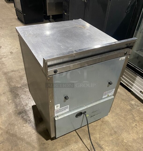 TRUE Single Door Undercounter Cooler! On Casters! TWT-27F SN:9782774 115V 1PH  - Image 10 of 10