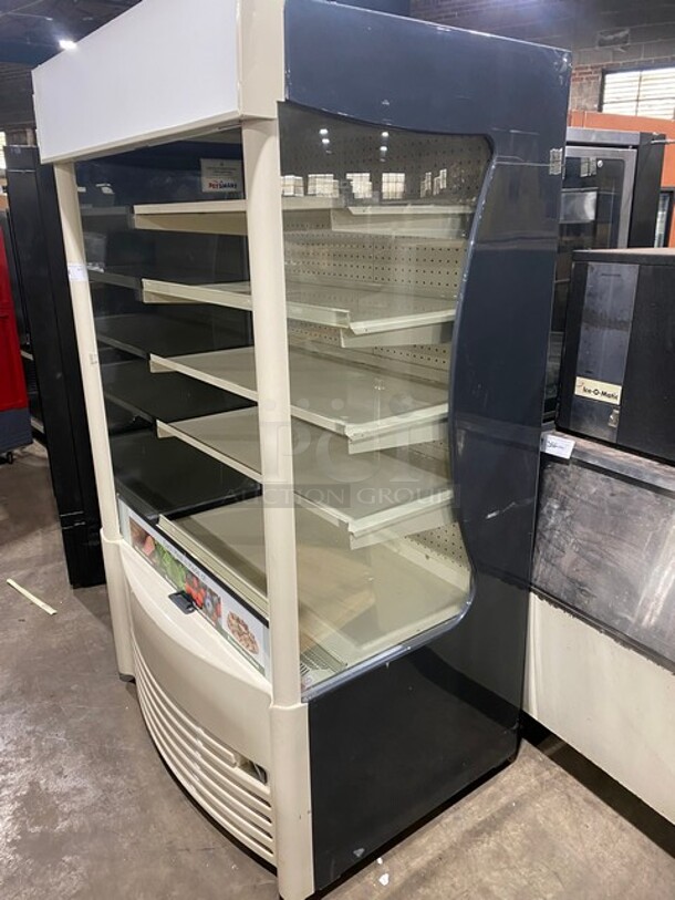AHT Commercial Refrigerated Open Grab-N-Go Display Case! With View Through Sides, And With Front Cover!   Model: ACXLULLED SN: 30456200000686 208/230V 1PH  - Image 2 of 9