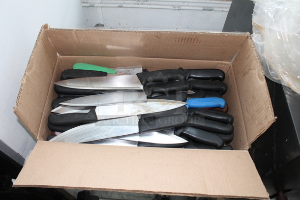 60 SHARPENED Stainless Steel Chef Knives. 60 Times Your Bid! - Image 1 of 2