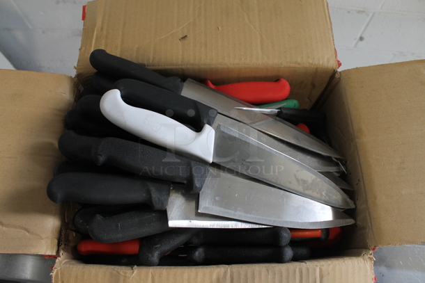 60 SHARPENED Stainless Steel Chef Knives. 60 Times Your Bid! - Image 1 of 2