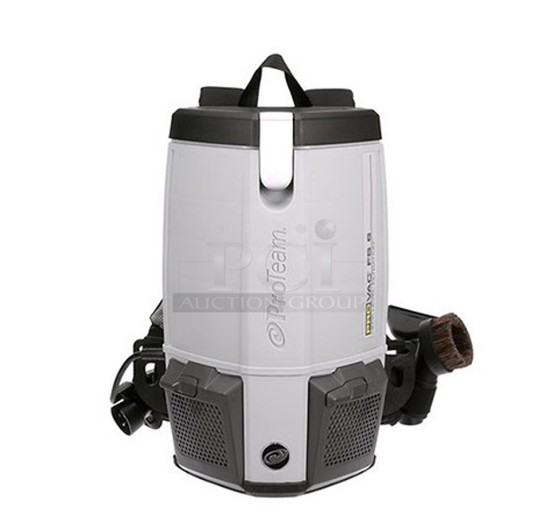 LIKE NEW! ProTeam  Backpack Vacuum. 120 Volts, 1 Phase.  - Image 1 of 4