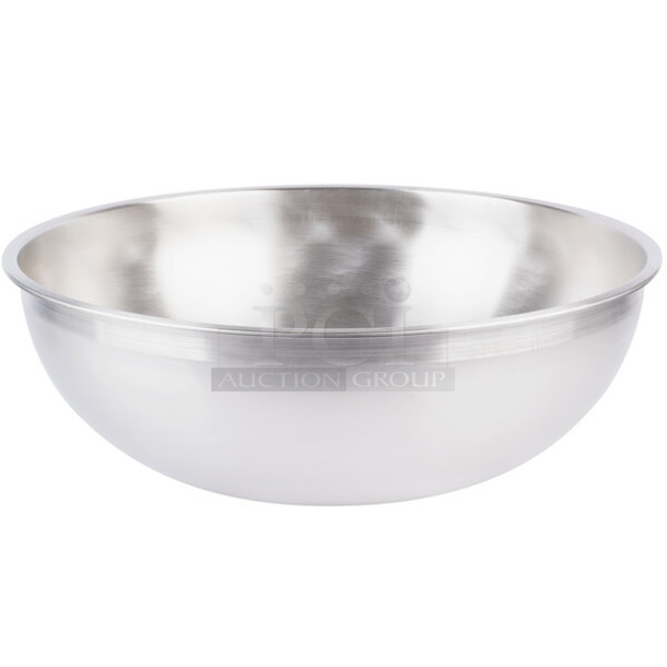 2 BRAND NEW! Vollrath 79450 45 Qt. Heavy Duty Stainless Steel Mixing Bowl. 2 Times Your Bid!