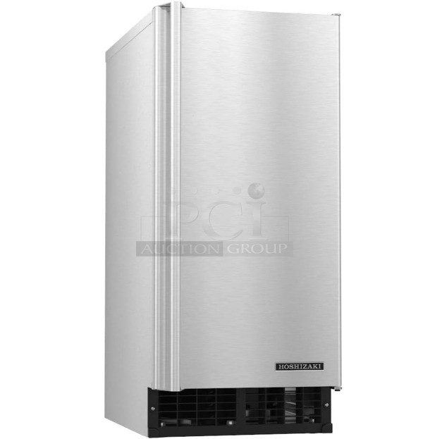 BRAND NEW! 2022 Hoshizaki AM-50BAJ Stainless Steel Commercial Ice Machine. 115-120 Volts, 1 Phase. - Item #1116271