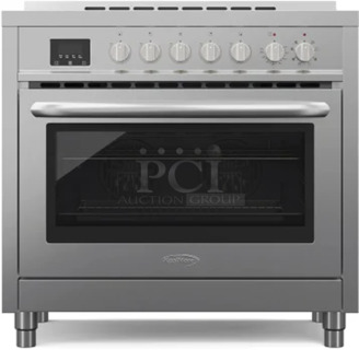 BRAND NEW SCRATCH AND DENT! KoolMore KM-FR36EE-SS Stainless Steel Electric Powered Range w/ Oven. 240 Volts.