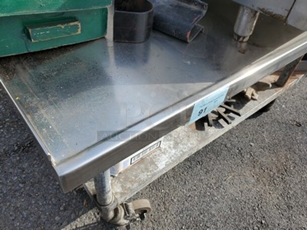 Stainless Steel Stand|On Casters  - Image 3 of 3