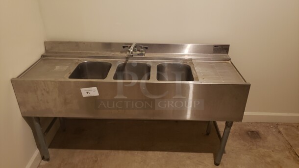 3 Compartment Sink

(Location 1) - Image 1 of 2