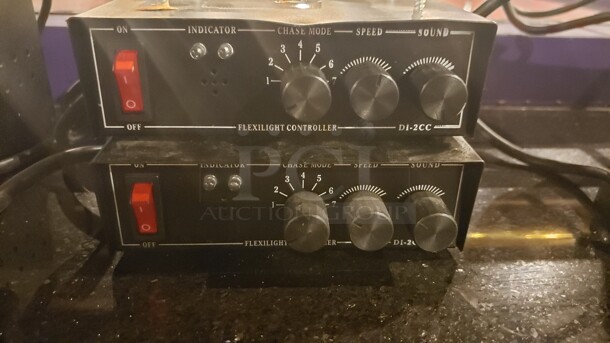 Lot of 2 DI-2CC Flexilight Controllers Not tested (Location 1) - Image 1 of 1