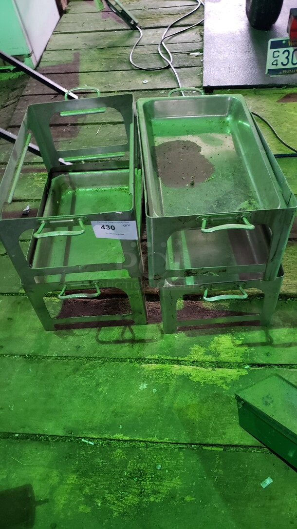 Lot of 4 Chafing Dishes

(Location 3) - Image 1 of 1