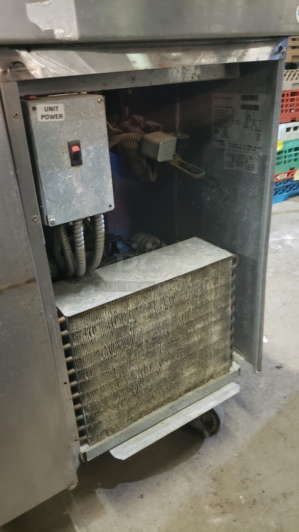 Delfield 000-20191PTC 3-Door Refrigerated Pizza Prep Table! - Image 7 of 8