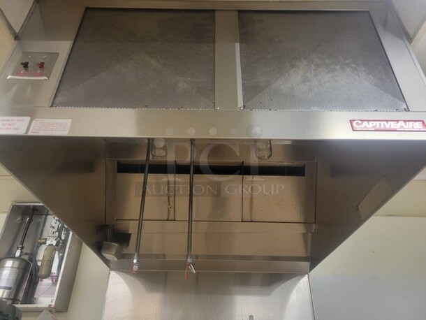 Captiveaire Systems Exhaust Hood 42" X 26" X 42" Model 4224 VH1 - Image 2 of 5