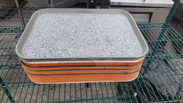 Lot of 22 Trays