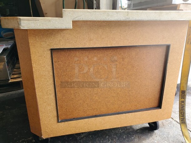 Work Counter W/ a drawer on casters! - Image 3 of 5