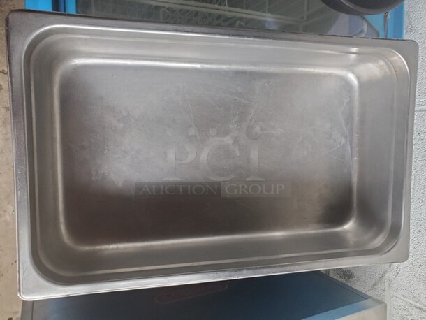 Stainless Steel Pan 21"x13" 5XBID - Image 2 of 3