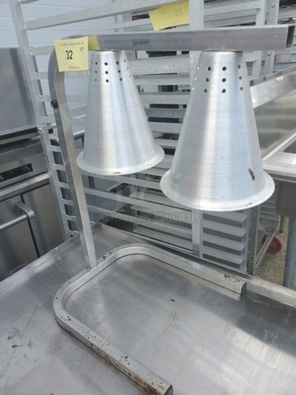 Aluminum Heat Lamp C-frame Freestanding 500 Watts 120v/60/1-ph (Bulbs not included)  - Image 2 of 2